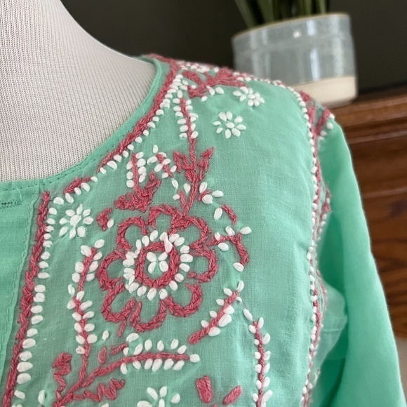 Two Embroidered Bollywood Tunic‎ Tops (Bundle of 2) - Picture 3 of 14